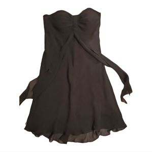 White House Black Market Cocktail Dress. Size Zero. Feels like silk over satin.